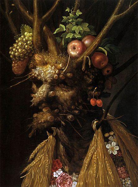 Giuseppe Arcimboldo The Four Seasons in one Head oil painting image
